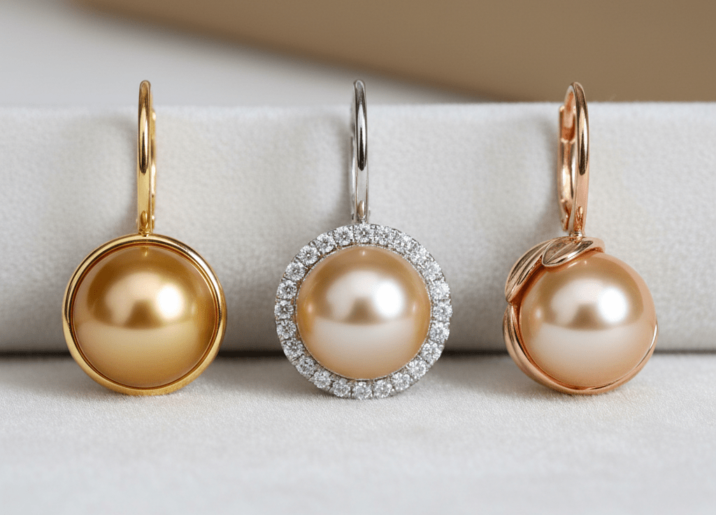 pearlsonly-blog-93-image-5-pearl - Metal Choices for Golden Pearls - Pearls Jewelry - pearlsonly