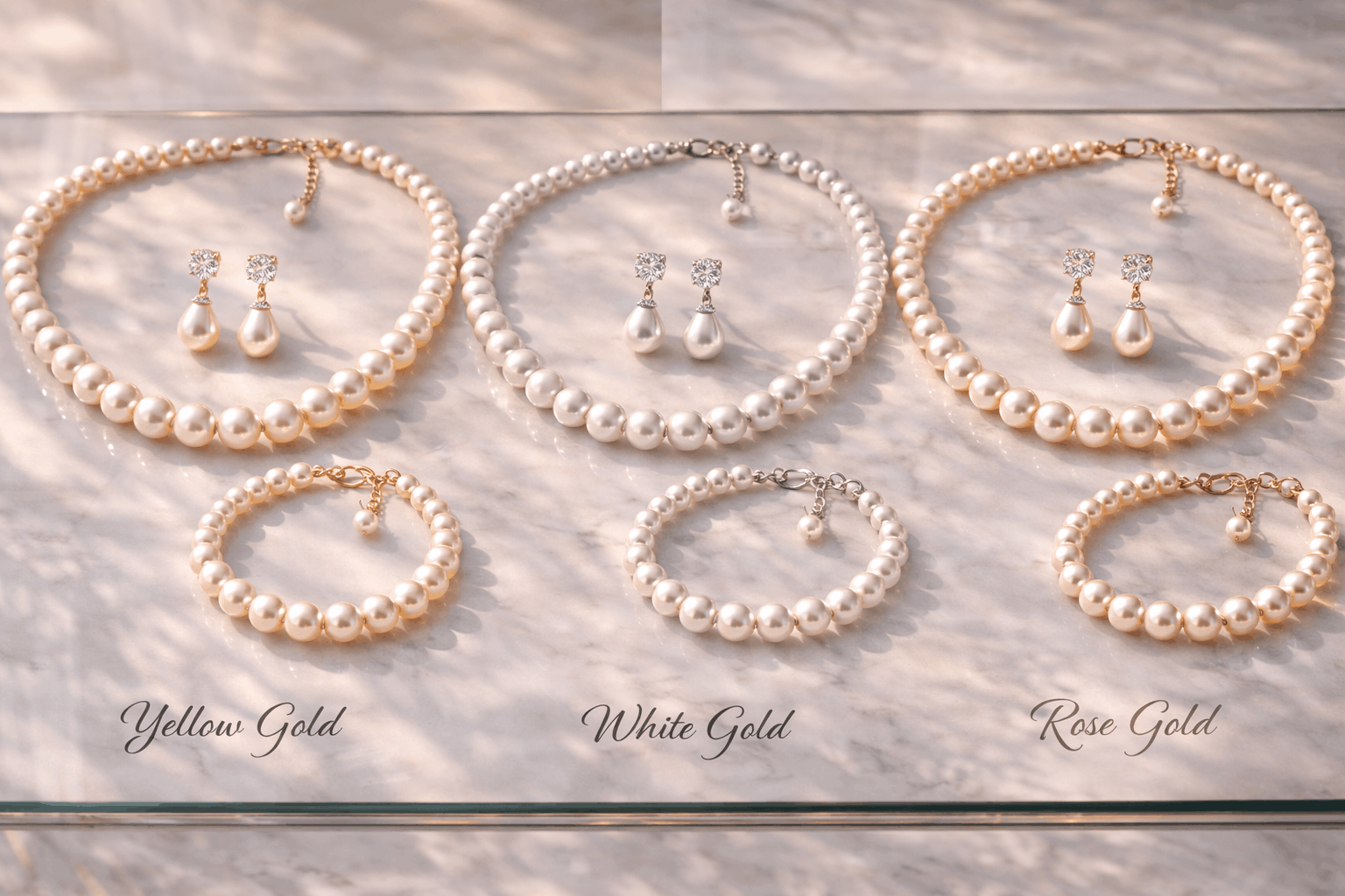 Metalli abbinati nel tuo set da sposa