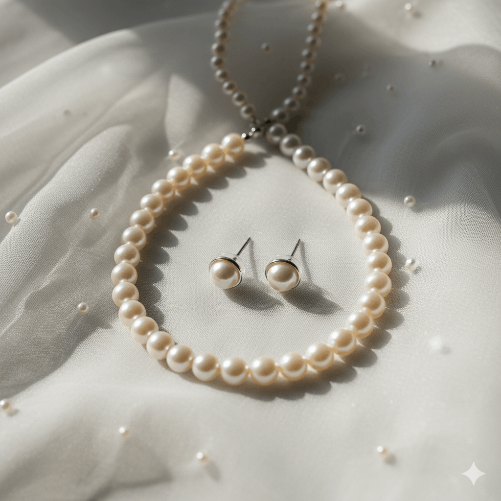 00. pearlsonly-blog-152-feature-image-pearl - White dupatta with pearls - Pearls Jewelry - pearlsonly