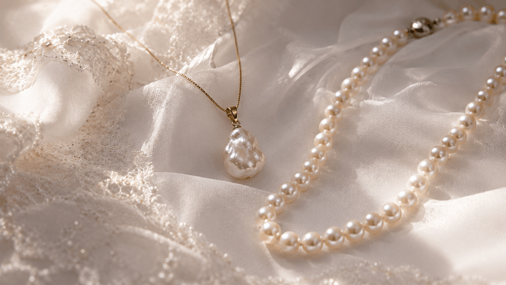 Gioielli di Perle per Matrimoni all'Aperto: Abbinamento con il Tuo Abito