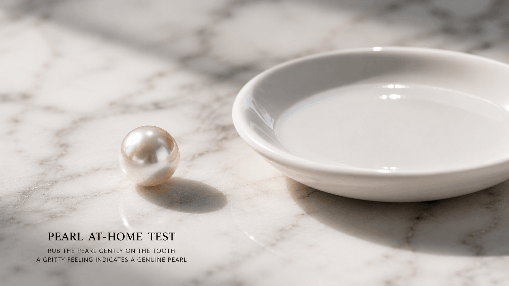 02. Il test del dente – Il modo più veloce per capire se le perle sono vere