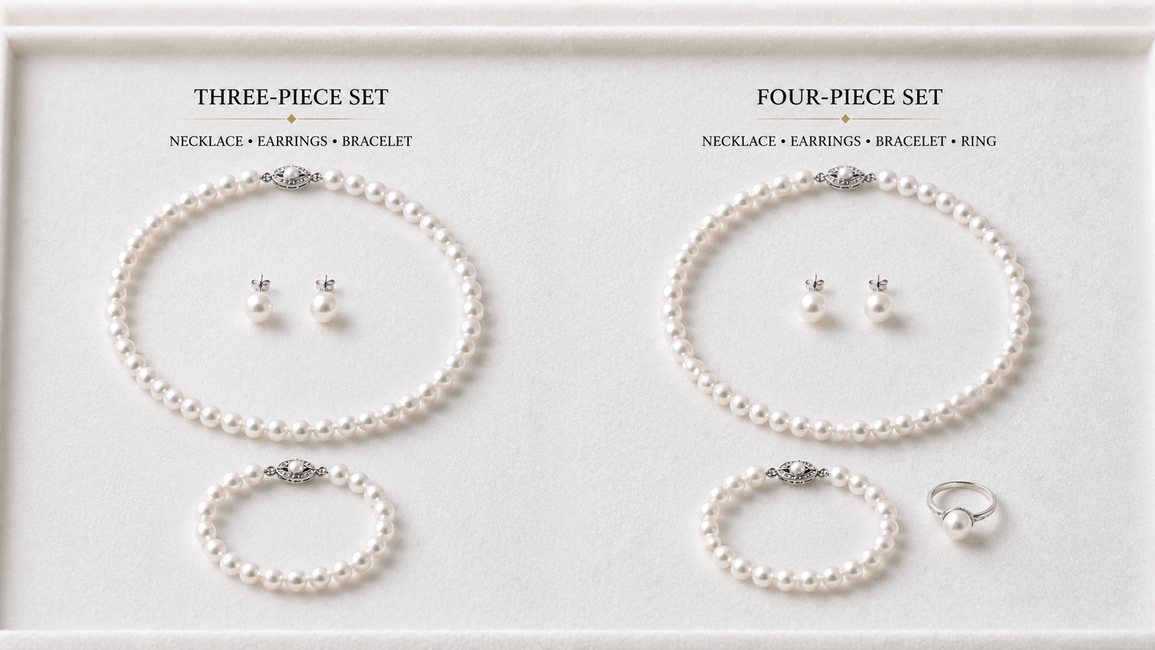 03. Cosa include una parure Akoya giapponese bianca