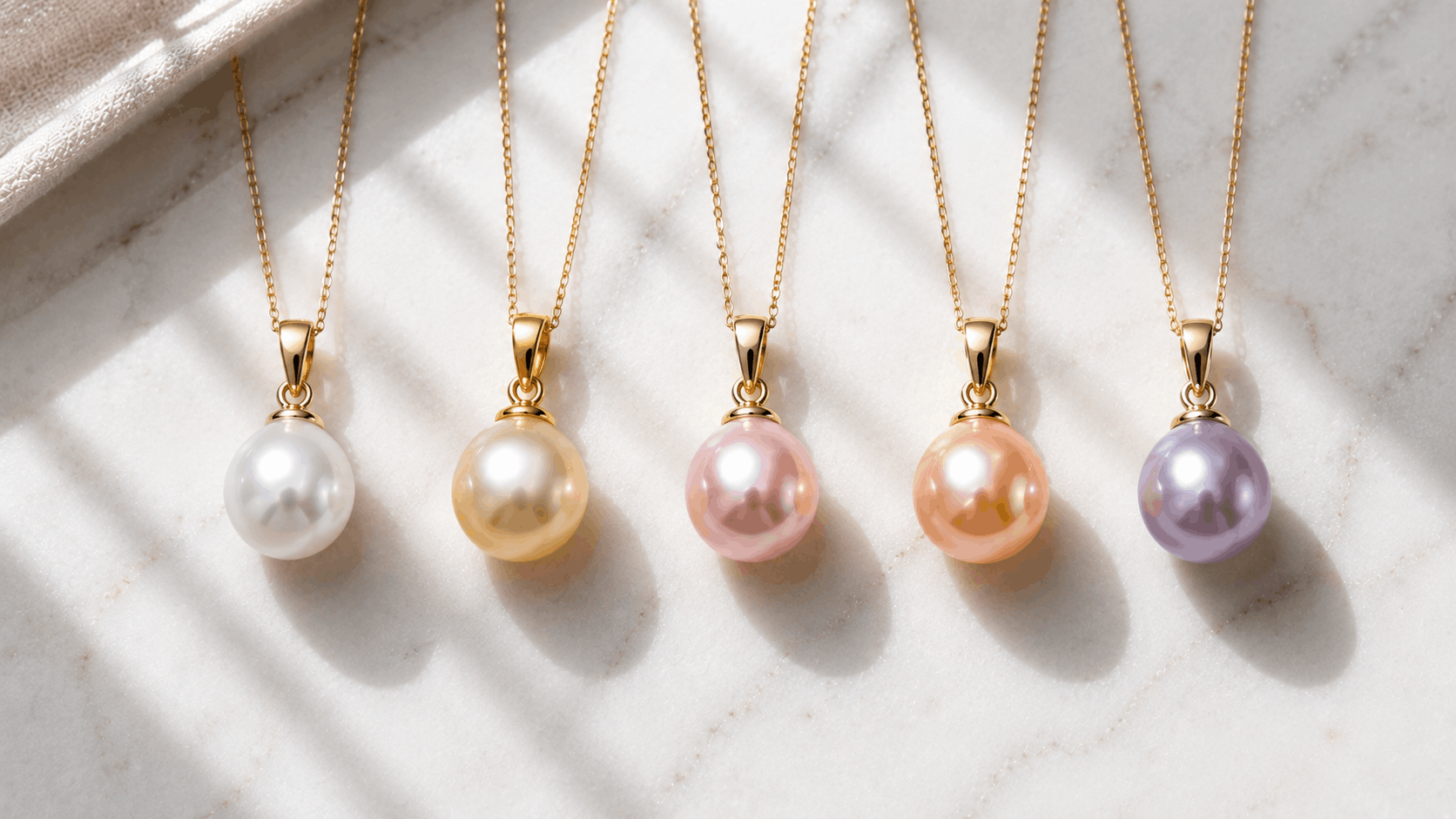 04. Colori dei pendenti con perla di acqua dolce — Abbinamento al tono di pelle