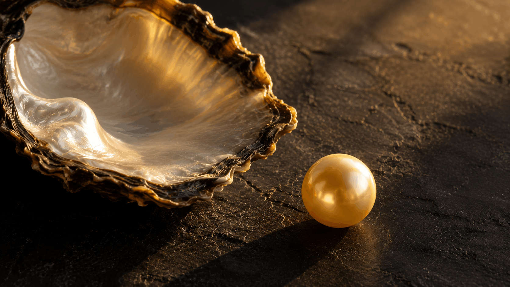 04. Perle South Sea dorate — Il colore più raro nella gioielleria di perle