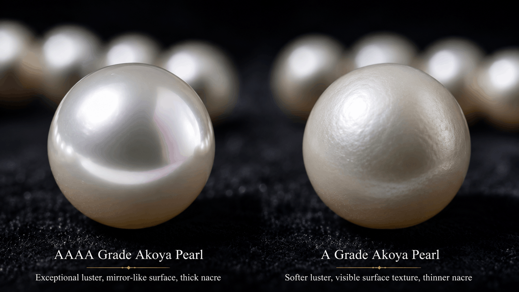 05. Gradi di qualità delle collane di perle Akoya d’acqua salata