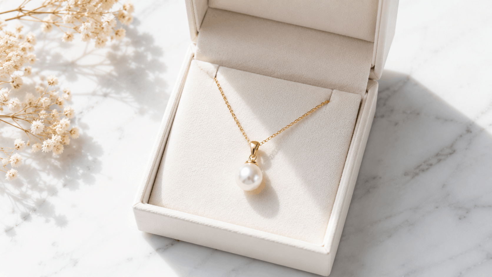 05. Pendente con perla di acqua dolce come regalo
