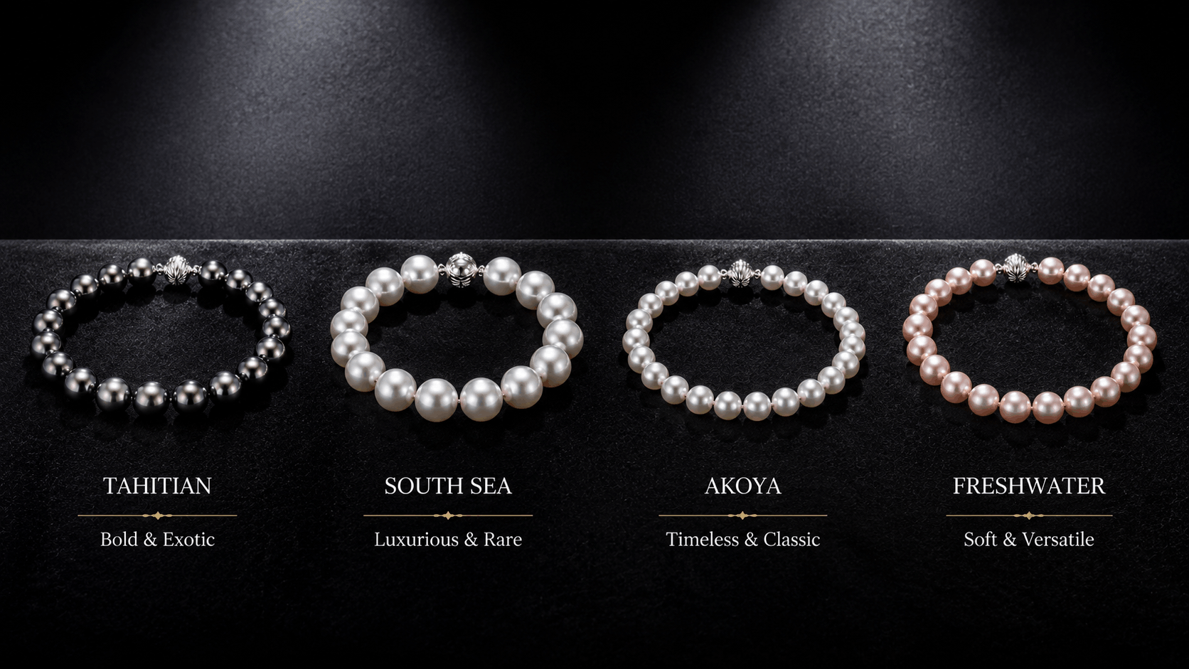 05. Perla Tahiti vs altre bracciali di perle