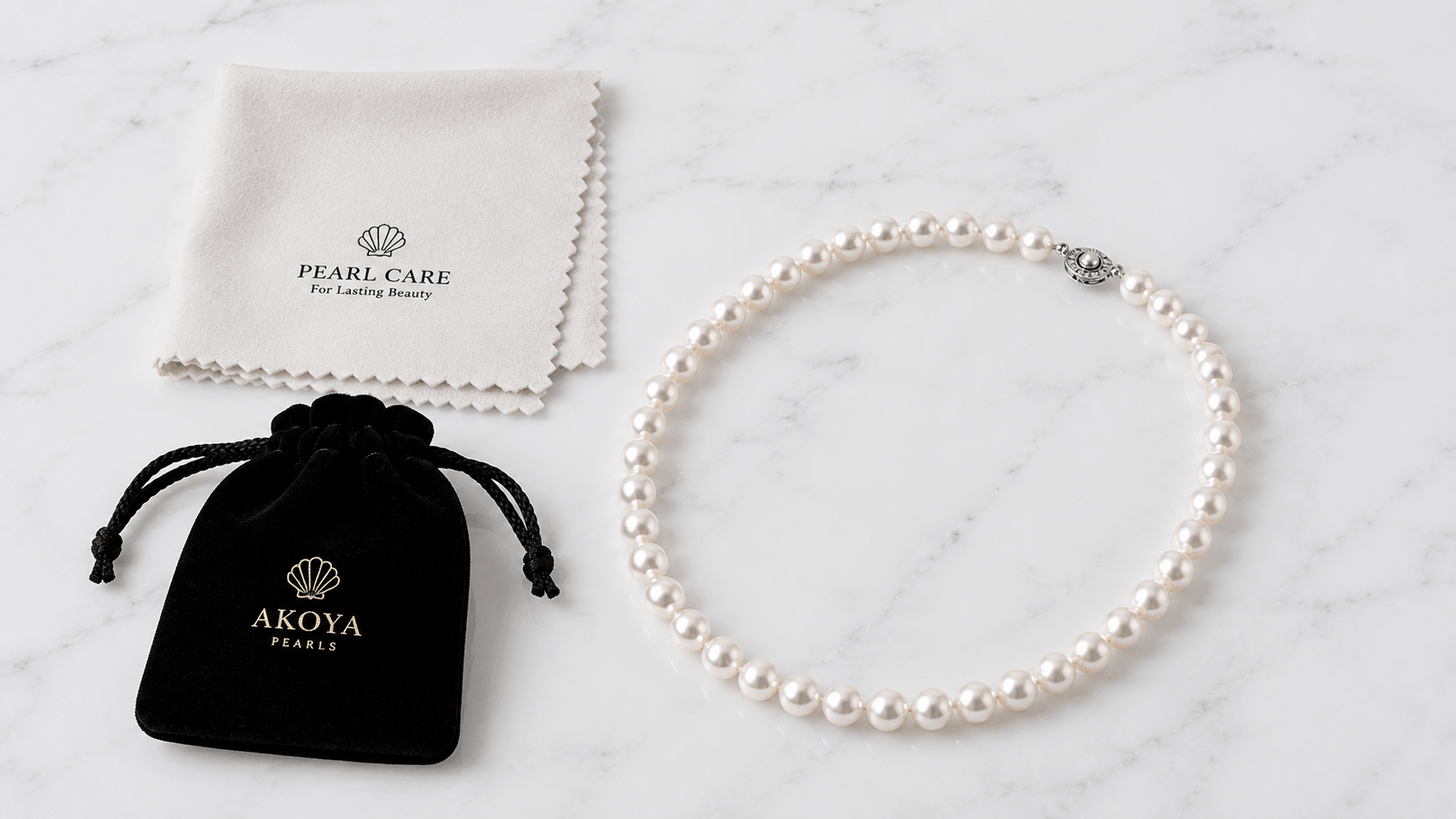 07. Come prendersi cura di una collana di perle Akoya