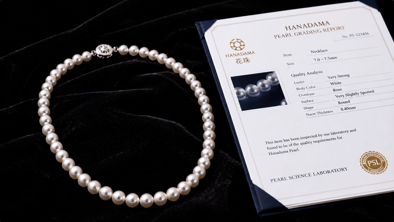 06. Hanadama — La più fine collana di perle Akoya giapponesi disponibile