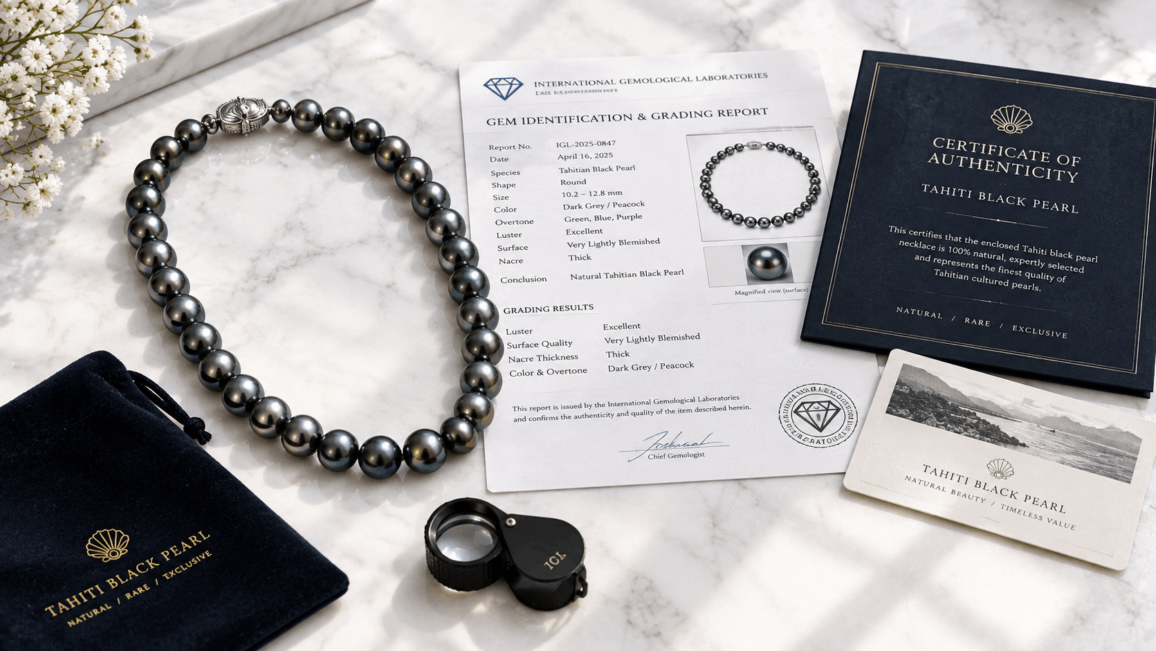 07. How to Buy a Tahiti Black Pearl Necklace the Right Way