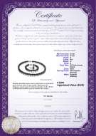  Certificato di prodotto: FW-B-A-89-S-Kaitlyn