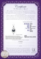 product certificate: FW-B-AA-1213-P-Hannah
