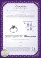 Certificato di prodotto: FW-B-AAA-78-R-Jenna