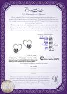  Certificato di prodotto: FW-B-AAAA-78-E-Vanessa
