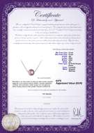 product certificate: FW-L-AA-89-N-Madison