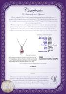 Certificato di prodotto: FW-L-AAAA-78-P-Destina