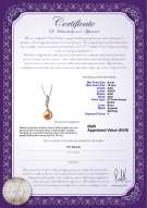 Certificato di prodotto: FW-P-AAA-910-P-Clementina