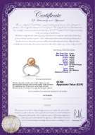 Certificato di prodotto: FW-P-AAAA-910-R-Caroline
