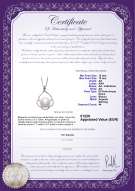 Certificato di prodotto: FW-W-AA-1213-P-Alyssa