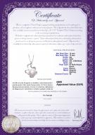 product certificate: FW-W-AA-1213-P-Oceane