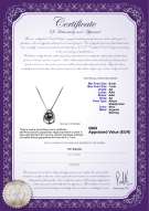  Certificato di prodotto: JAK-B-AA-67-P-Amanda
