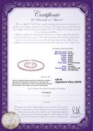 Certificato di prodotto: P-AAAA-67-S-OLAV
