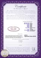 product certificate: P-AAAA-67-S-OLAV