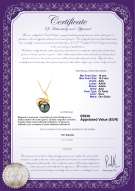 Certificato di prodotto: SALT-PEND-4164
