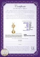 Certificato di prodotto: SS-G-AAA-1011-P-Prudence