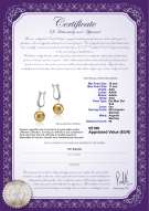 Certificato di prodotto: SSEA-G-AAA-1011-E-Ophelia