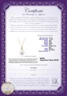  Certificato di prodotto: SSEA-W-AAA-1011-P-Darlene