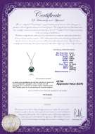 product certificate: TAH-B-AAA-910-P-Courtney