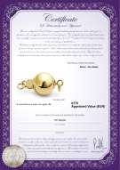 Certificato di prodotto: Y-14k-ball-clasp