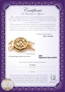 product certificate: Y-14K-DBL-Round-Clasp