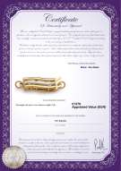 Certificato di prodotto: YW-14K-Fishhook-Clasp-Cbury