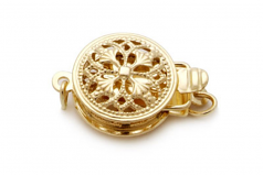 10-14mm Dei Mari del Sud Collana en 18 pollici Oro