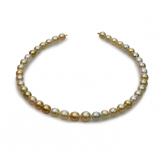 8.2-12mm Dei Mari del Sud Collana en 18 pollici Multicolore