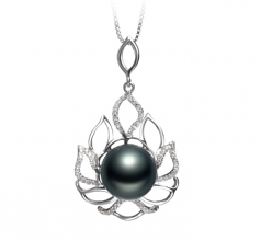 12-13mm Di Tahiti Pendente en Calida Nero