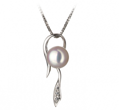 7-8mm Akoya Giapponese Pendente en Jennifer Bianco