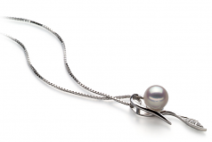 7-8mm Akoya Giapponese Pendente en Jennifer Bianco