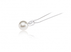 9-10mm di Perle Acqua Dolce Pendente en Kimberly Bianco