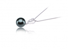 9-10mm Di Tahiti Pendente en Kimberly Nero