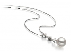 8-9mm Akoya Giapponese Pendente en Rossana Bianco