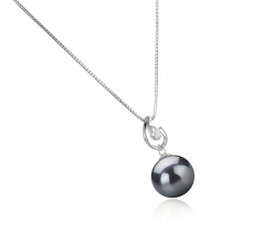 10-11mm Di Tahiti Pendente en Femke Nero