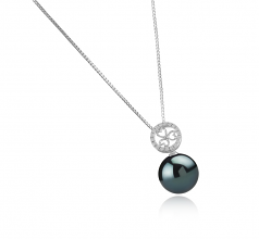 12-13mm Di Tahiti Pendente en Klara Nero
