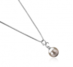 8-9mm Akoya Giapponese Pendente en Kacey Bianco