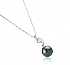 11-12mm Di Tahiti Pendente en Sofie Nero