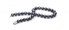 12-13.1mm AAA Quality Di Tahiti Collana in Nero