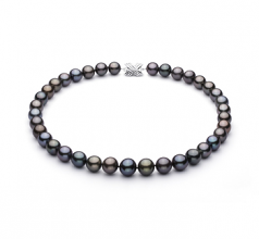 11.1-13.5mm Di Tahiti Collana en Multicolore