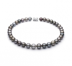 11-14.6mm Di Tahiti Collana en Multicolore